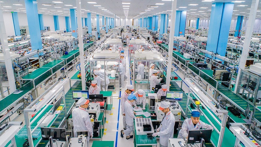 Explorer l'usine de smartphones 5G «Made in Vietnam» hinh anh 1