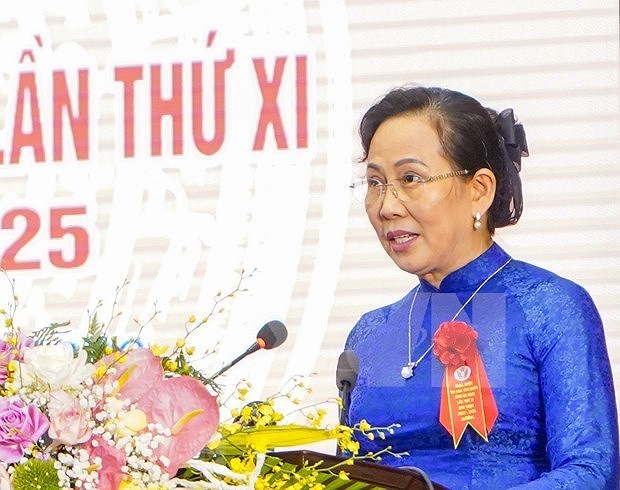 Le Thi Thuy reelue secretaire du Comite du Parti de Ha Nam hinh anh 1