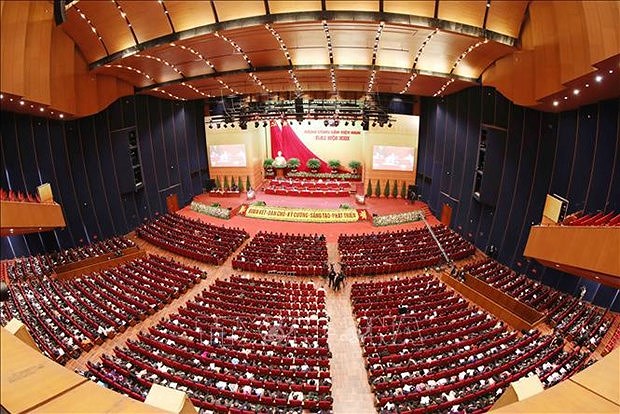 Le XIIIe Congres du Parti vote le nombre de membres du Comite central hinh anh 1
