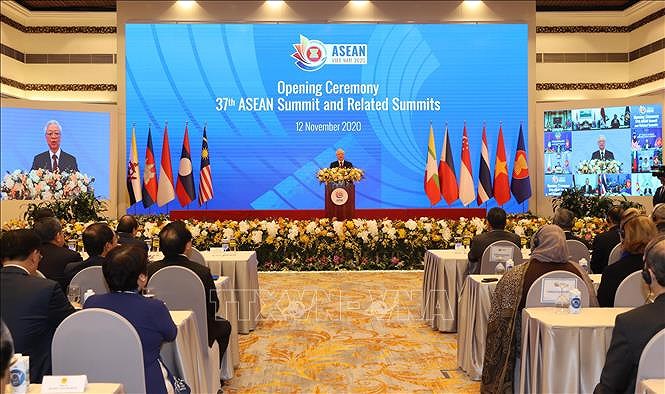Ouverture du 37e Sommet de l'ASEAN a Hanoi hinh anh 2