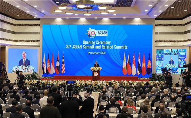 Ouverture du 37e Sommet de l'ASEAN a Hanoi hinh anh 6