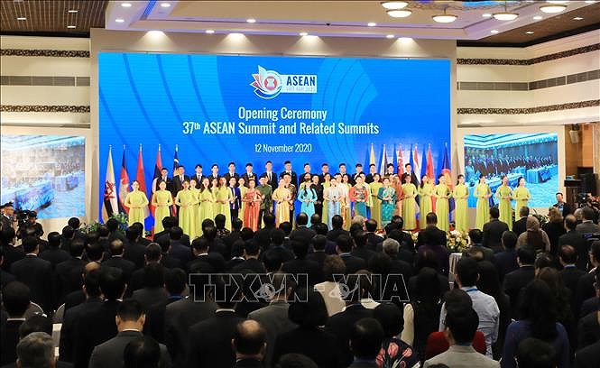 Ouverture du 37e Sommet de l'ASEAN a Hanoi hinh anh 4