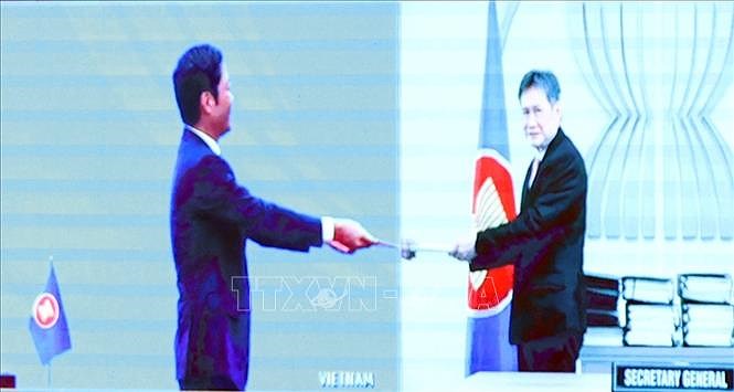 ASEAN 2020: signature de l'accord de Partenariat economique global regional (RCEP) hinh anh 5