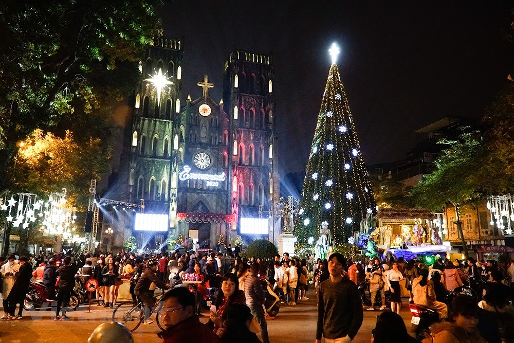 L'ambiance de Noel animee et chaleureuse au Vietnam hinh anh 4