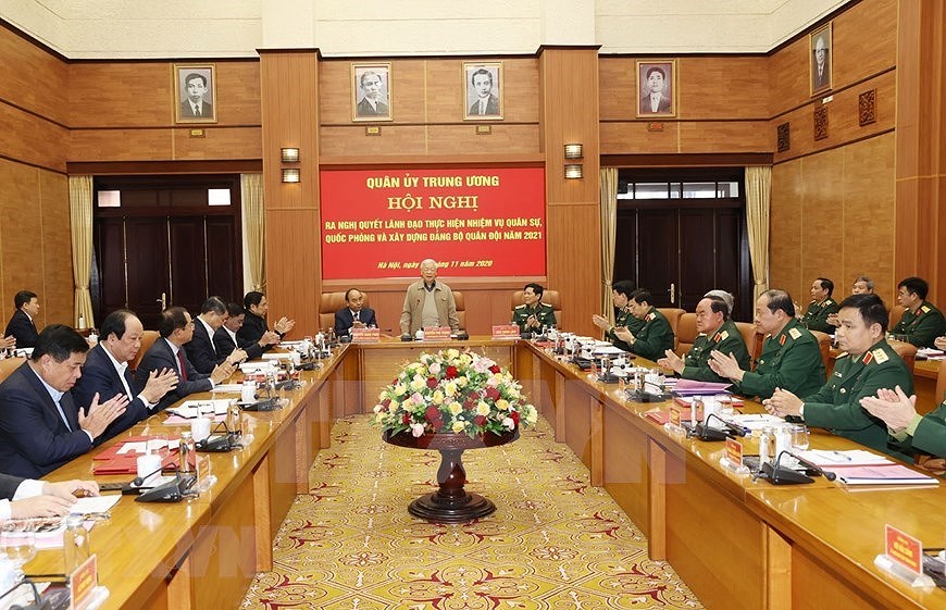La Commission militaire centrale fait le bilan des activites de 2020 hinh anh 1