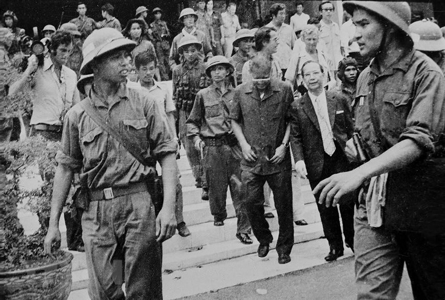 Корреспонденты Вьетнамского информационного агентства (ВИА) в хошиминскои военнои кампании за освобождение Юга Вьетнама hinh anh 9