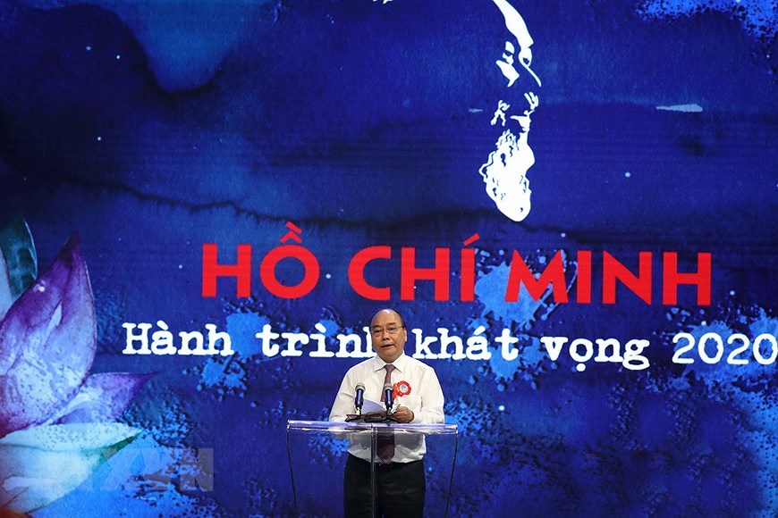 Премьер-министр принял участие в художественнои программе «Хо Ши Мин - путь желания 2020» hinh anh 8