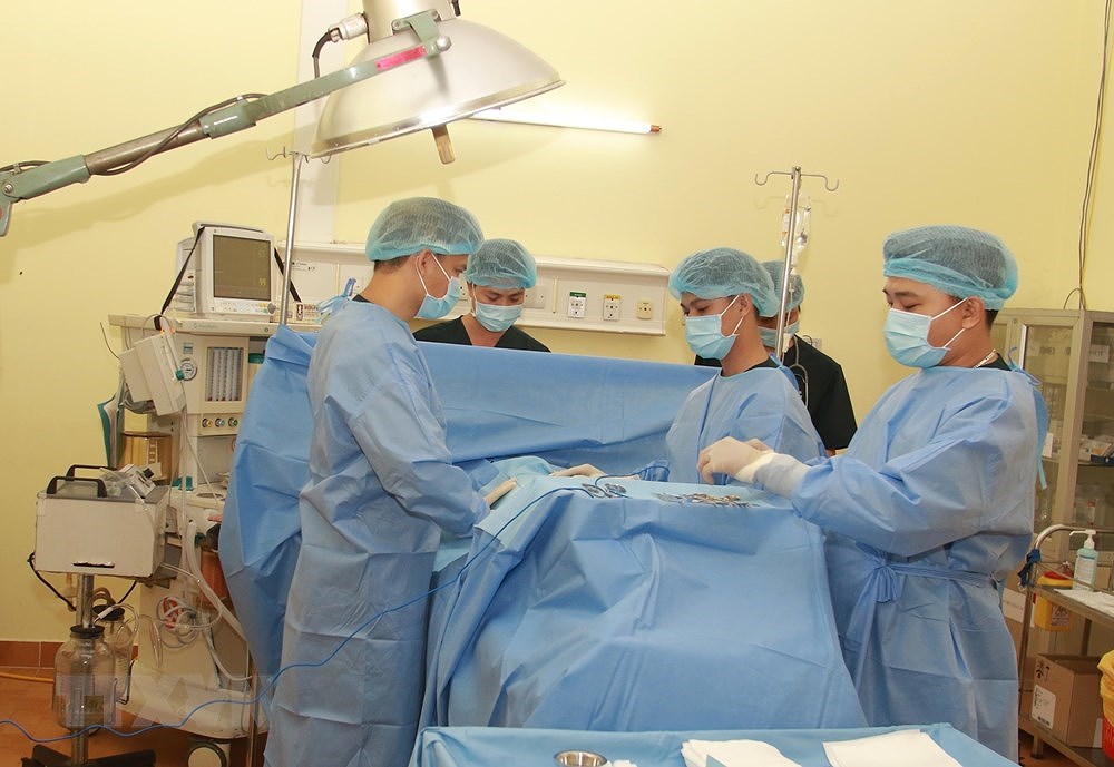 Полевои госпиталь №3 2-го уровня начал последнии этап обучения hinh anh 6