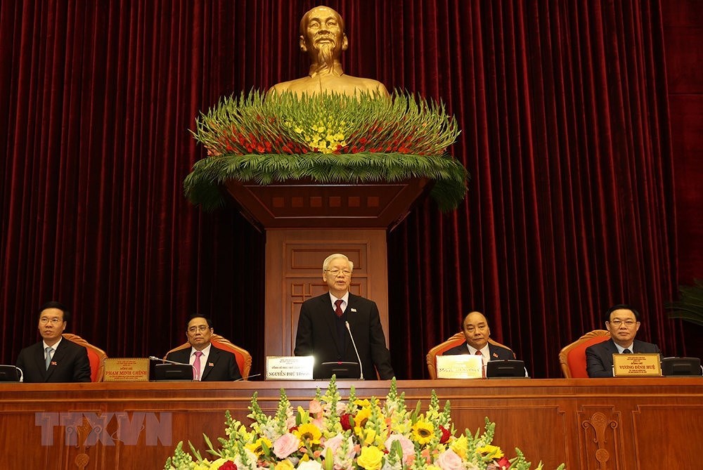 Товарищ Нгуен Фу Чонг переизбран Генеральным секретарем ЦК КПВ 13-го созыва hinh anh 3
