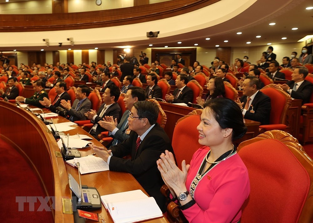 Товарищ Нгуен Фу Чонг переизбран Генеральным секретарем ЦК КПВ 13-го созыва hinh anh 5