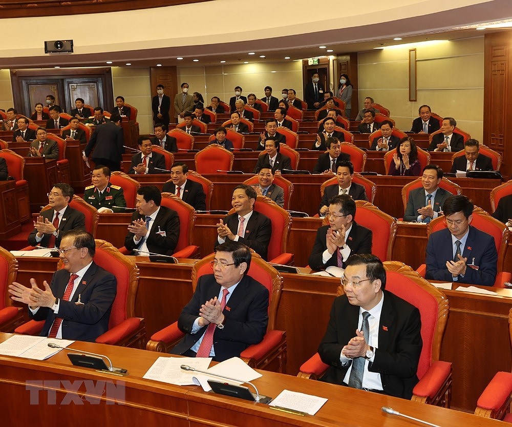Товарищ Нгуен Фу Чонг переизбран Генеральным секретарем ЦК КПВ 13-го созыва hinh anh 6