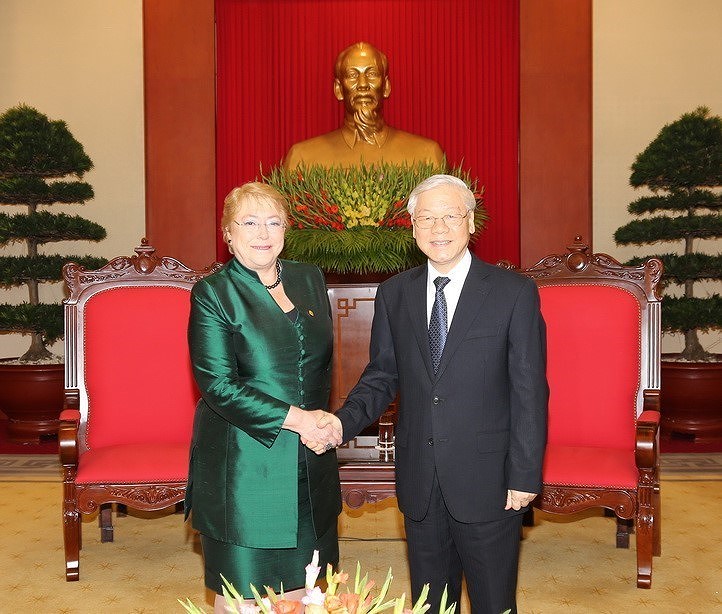 50 лет установления дипломатических отношении между Вьетнамом и Чили (25 марта 1971 г. - 25 марта 2021 г.) hinh anh 7
