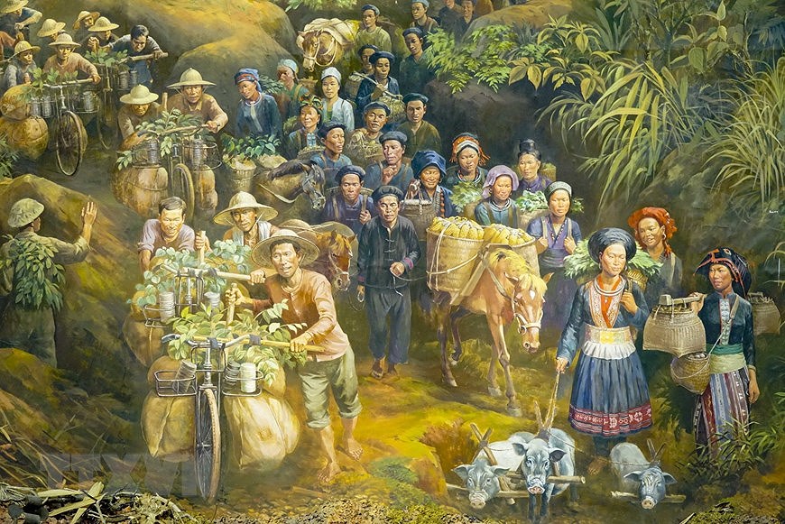 Панорамная картина о битве под Дьенбьенфу hinh anh 7