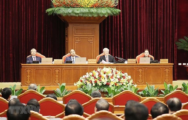 Генеральныи секретарь Нгуен Фу Чонг наметил основные задачи для 12-го пленума ЦК КПВ hinh anh 1