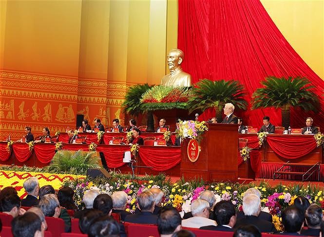 Открытие XIII съезда КПВ: новые и важные вопросы в ориентации развития страны hinh anh 1