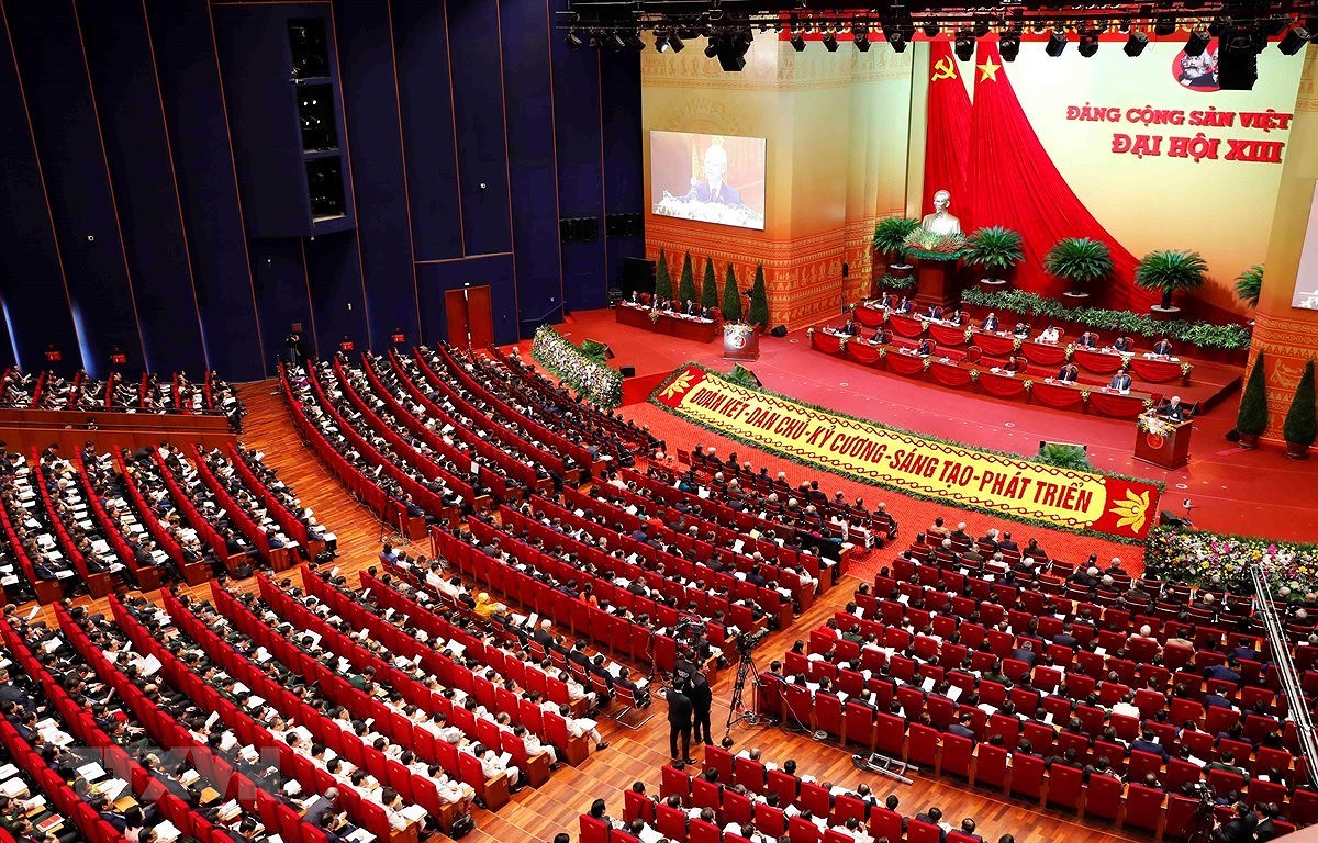 XIII всевьетнамскии съезд КПВ широко освещается в международных СМИ hinh anh 1
