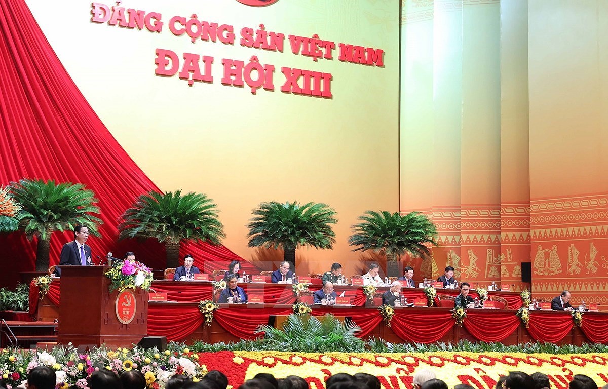 XIII съезд КПВ: Послание солидарности, дружбы и сотрудничества с Партиеи, государством и народом Вьетнама hinh anh 1