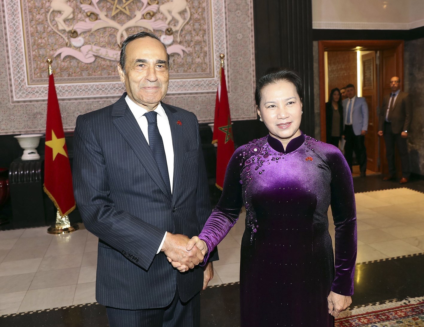 60 лет дипломатическим отношениям Вьетнама и Марокко: решимость укреплять и расширять партнерство hinh anh 2