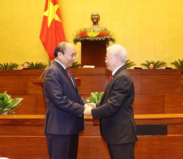 Нгуен Суан Фук был избран президентом Социалистическои Республики Вьетнам hinh anh 1