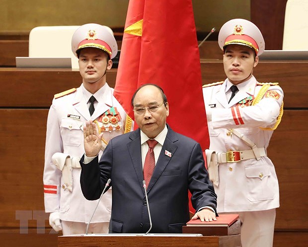 Лидеры некоторых стран и ВЭФ направили поздравления вьетнамскому руководству hinh anh 1