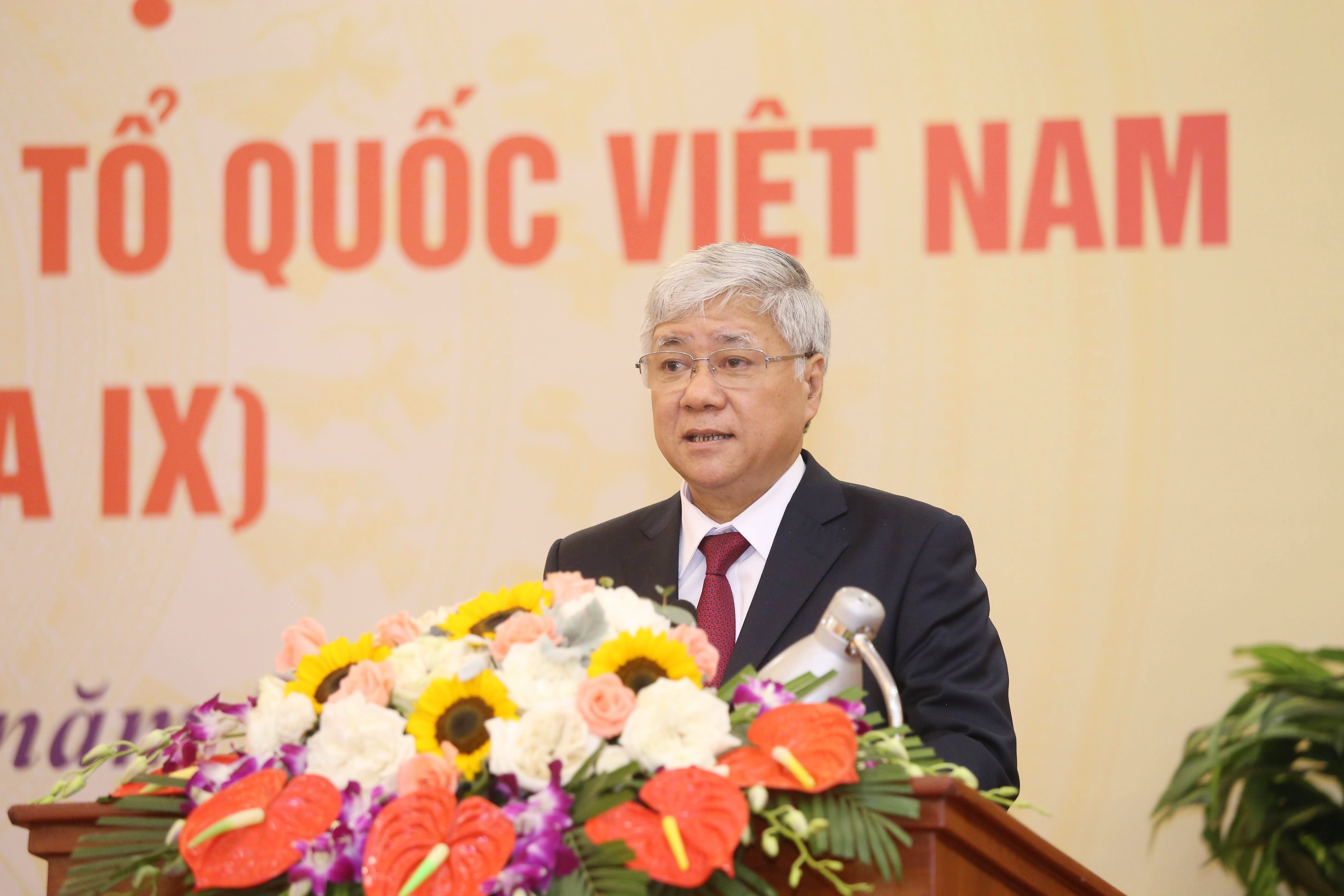 Назначен новыи председателя Центрального комитета Отечественного фронта Вьетнама hinh anh 1