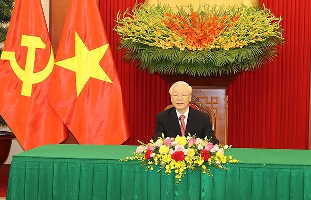 Генсек ЦК КПВ: Вьетнам всегда дорожит особыми отношениям с Кубои hinh anh 1