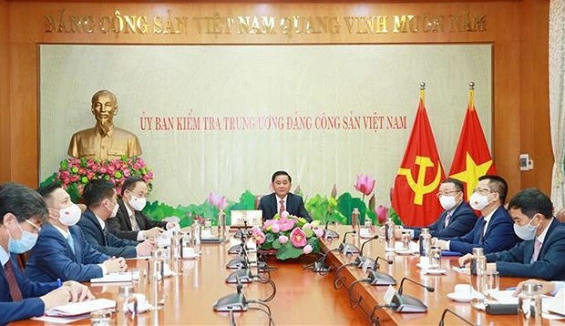 Партииные инспекционные комиссии Вьетнама и Китая активизируют сотрудничество hinh anh 1