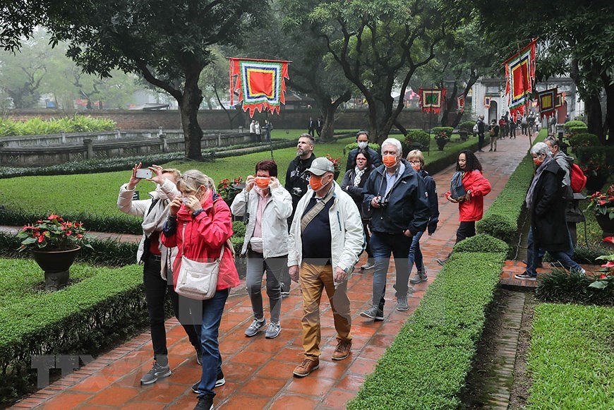 Туристические объекты Ханоя вновь открыты после дезинфекции hinh anh 10