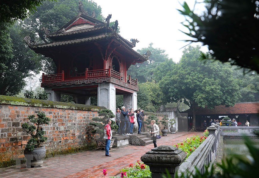 Туристические объекты Ханоя вновь открыты после дезинфекции hinh anh 1