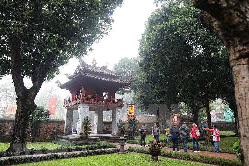Туристические объекты Ханоя вновь открыты после дезинфекции hinh anh 3