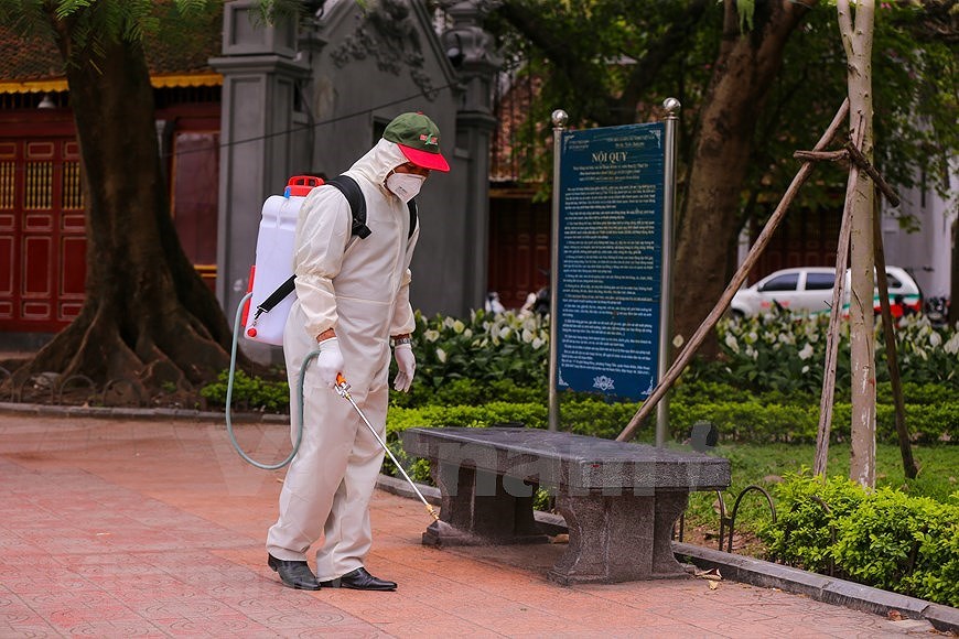Ханои закрыл туристические объекты для дезинфекции hinh anh 17