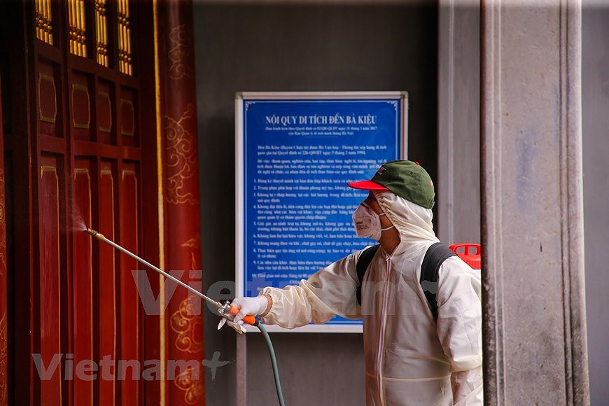 Ханои закрыл туристические объекты для дезинфекции hinh anh 9