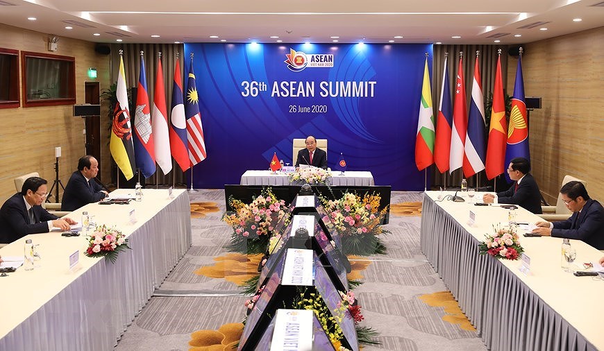 Церемония открытия 36-го Саммита АСЕАН hinh anh 16