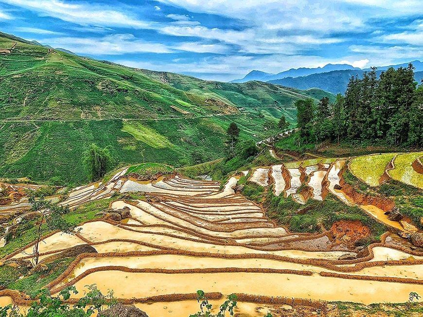 Террасные рисовые поля И Ти - мистическая красота на севере Вьетнама hinh anh 1