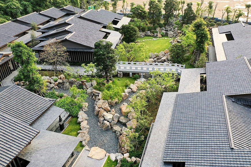 Курорт с горячими источниками в японском стиле в Куангнине hinh anh 5