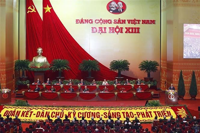 В Ханое открылся XIII всевьетнамскии съезд КПВ hinh anh 7