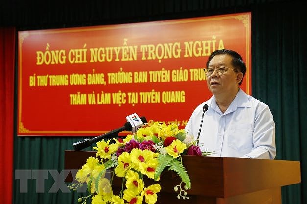 Tuyen Quang: Som dua nghi quyet Dai hoi Dang di vao cuoc song hinh anh 1