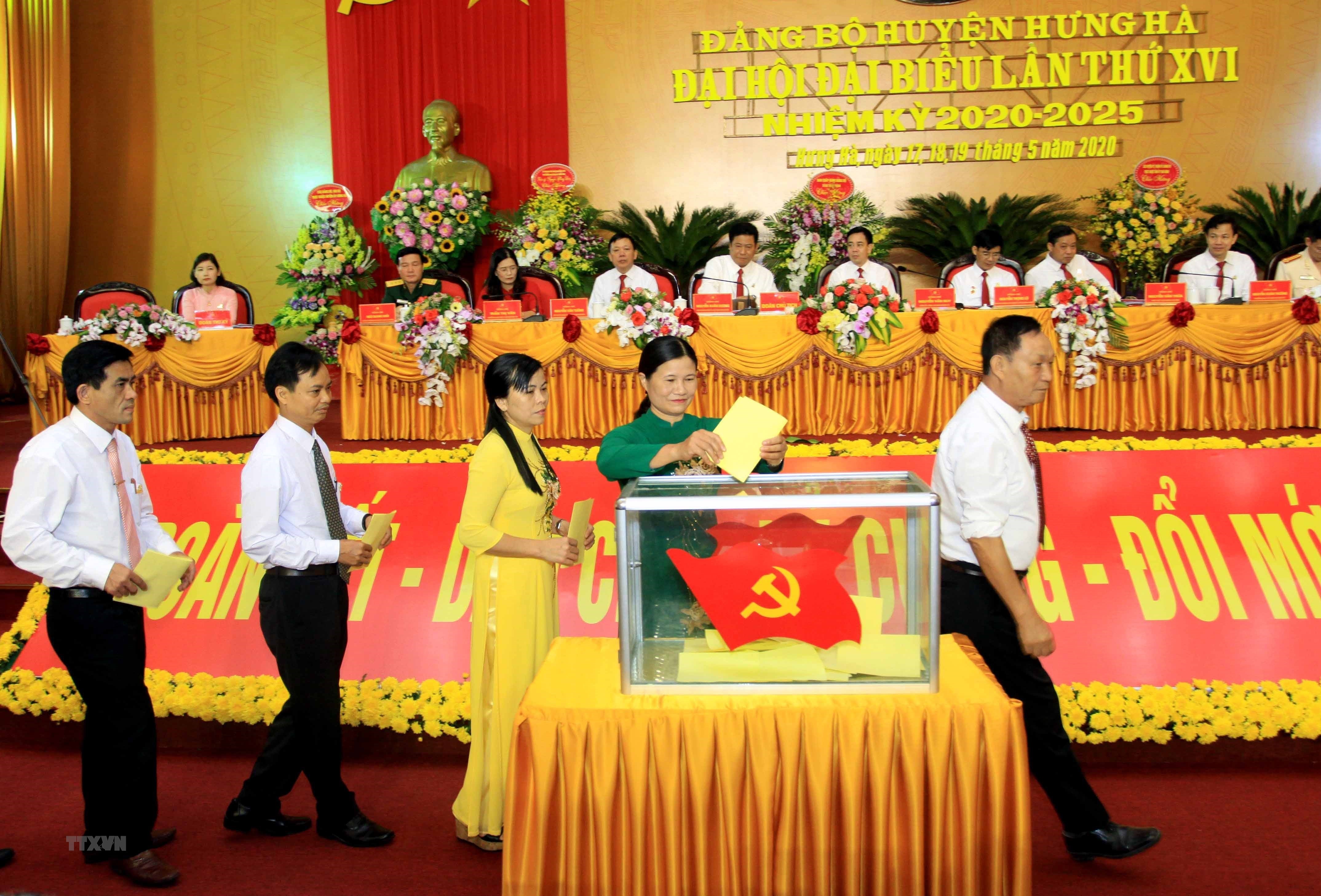 Thai Binh rut kinh nghiem cong tac to chuc Dai hoi Dang bo cac co so hinh anh 2
