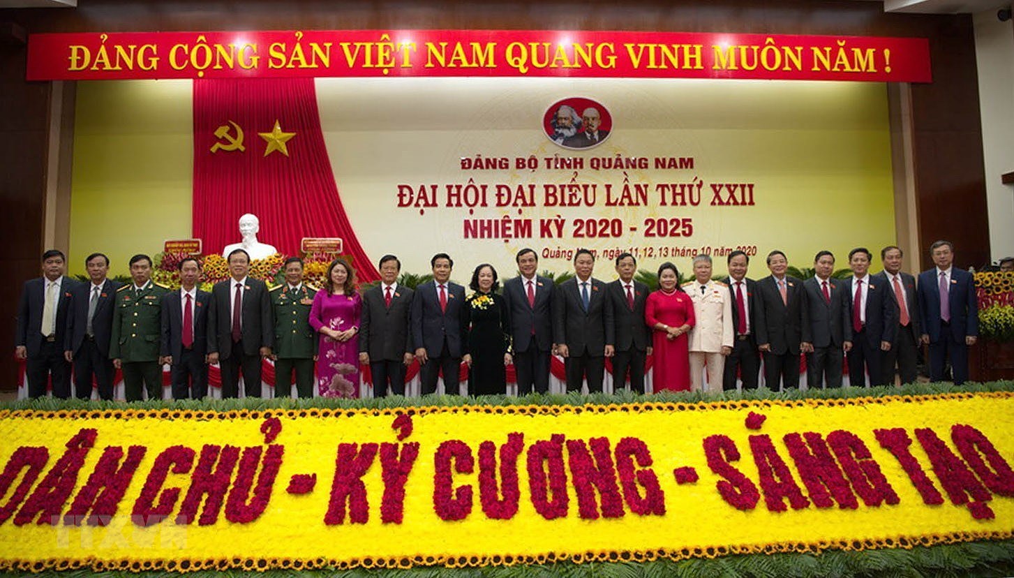 Quang Nam khai mac Dai hoi dai bieu Dang bo tinh lan thu XXII hinh anh 1