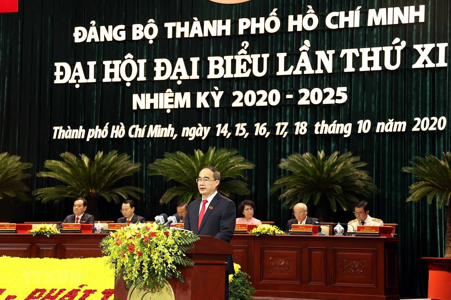 [Photo] Thu tuong du Dai hoi Dai bieu Dang bo TP Ho Chi Minh hinh anh 6