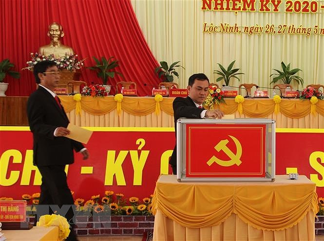 Binh Phuoc: Dai hoi diem Bi thu kiem Chu tich UBND huyen Loc Ninh hinh anh 1
