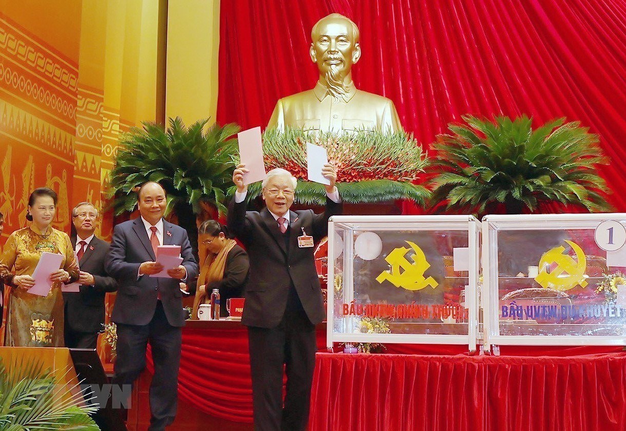 [Photo] Dai hoi XIII: Dua dat nuoc buoc vao giai doan phat trien moi hinh anh 35