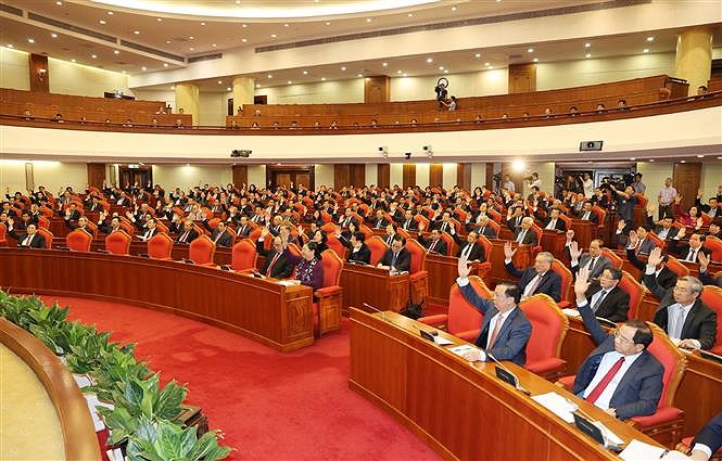 组图：越共第十二届中央委员会第十三次全体会议在河内开幕 hinh anh 3