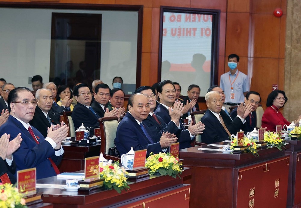 组图：政府总理阮春福出席越共胡志明市第十一次代表大会 hinh anh 2