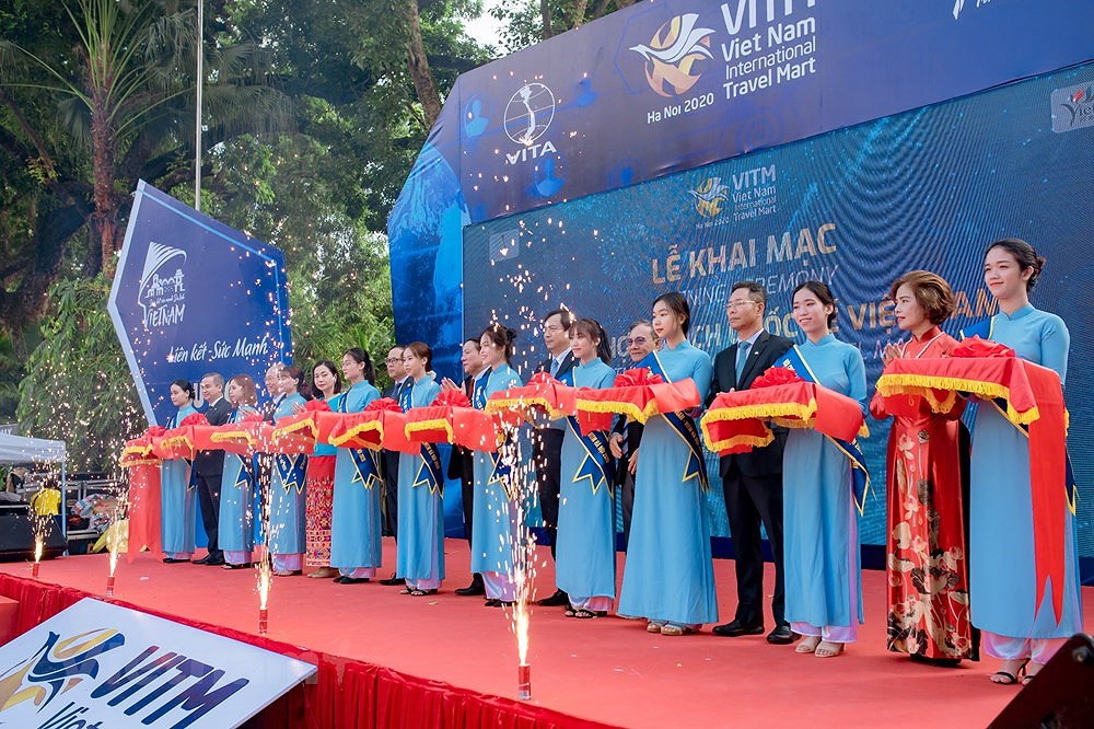 组图：2020年越南最具规模国际旅游展正式开幕 hinh anh 1