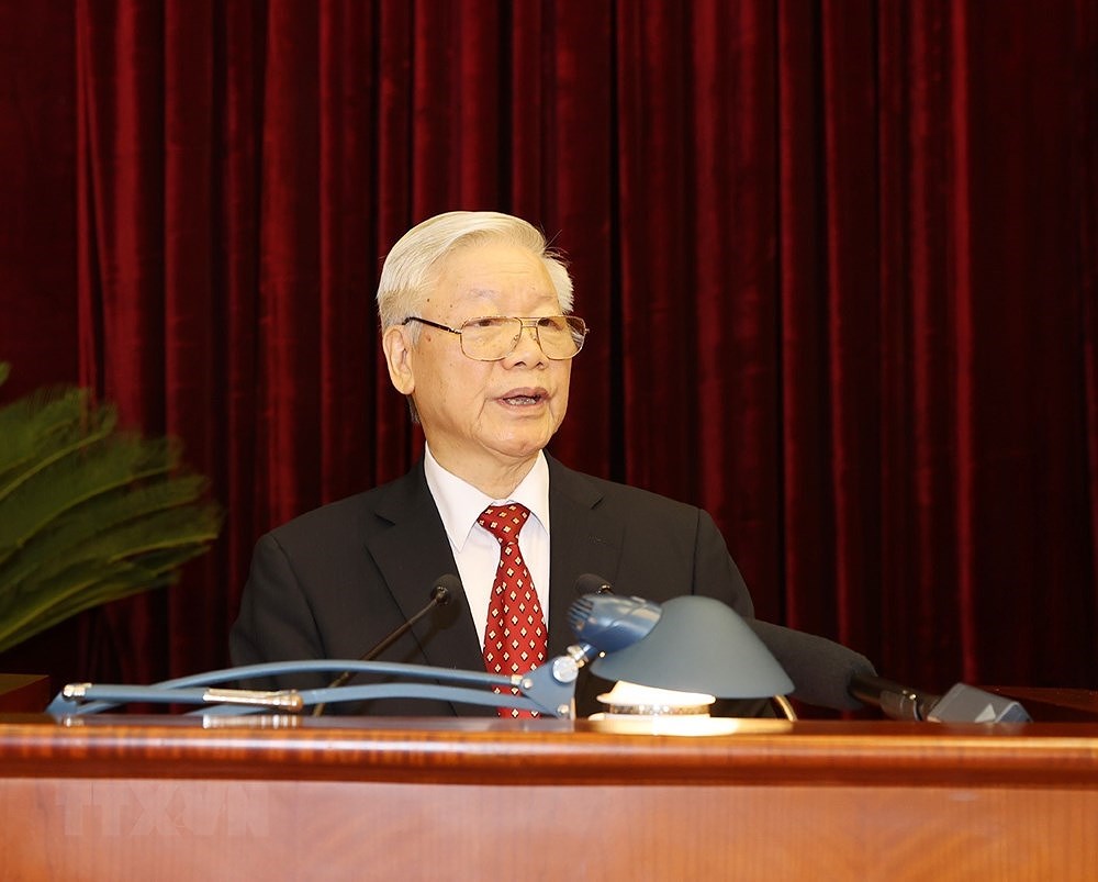 组图：越南共产党第十二届中央委员会第十四次全体会议隆重开幕 hinh anh 2
