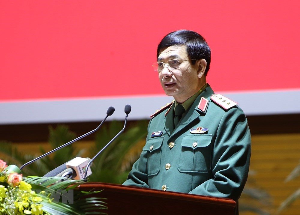 组图：越共中央总书记、国家主席阮富仲出席2020年全军军政会议 hinh anh 2