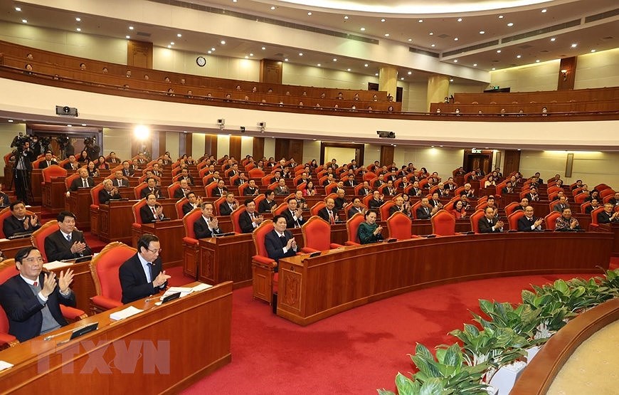 组图：越南共产党第十二届中央委员会第十四次全体会议圆满落幕 hinh anh 4