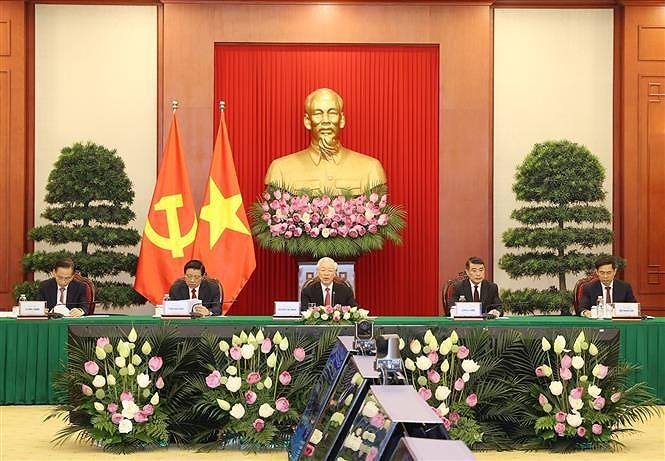 越共中央总书记阮富仲在中国共产党与世界政党领导人峰会上的讲话（全文） hinh anh 3