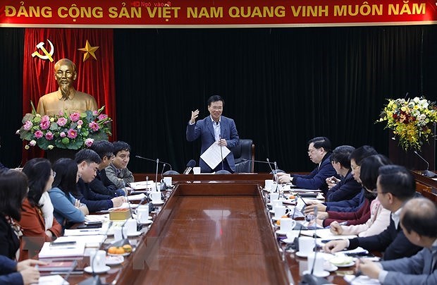 迎接越共十三大：越南共产党第十三次全国代表大会新闻中心将于22日正式启用 hinh anh 1